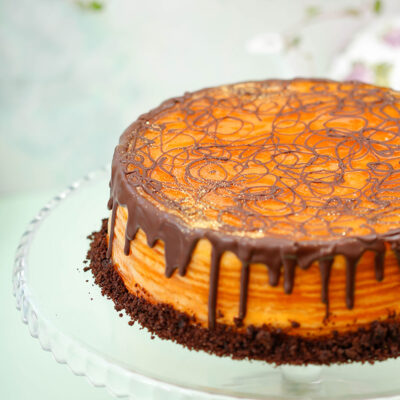 Torta de Panqueque de Naranja